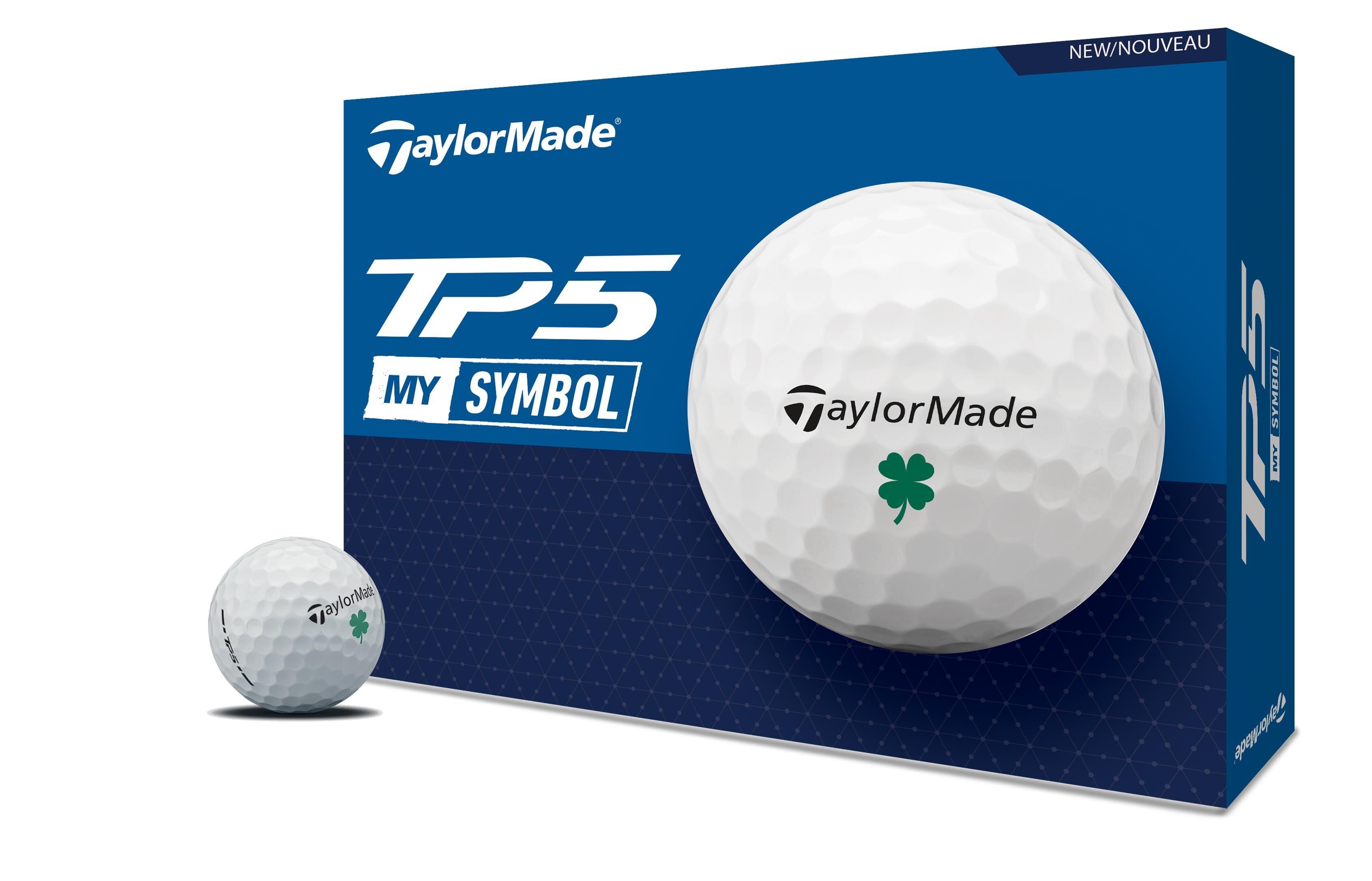 TP5 MySymbol Golf Balls - Clover | TAYLORMADE | Golf Balls